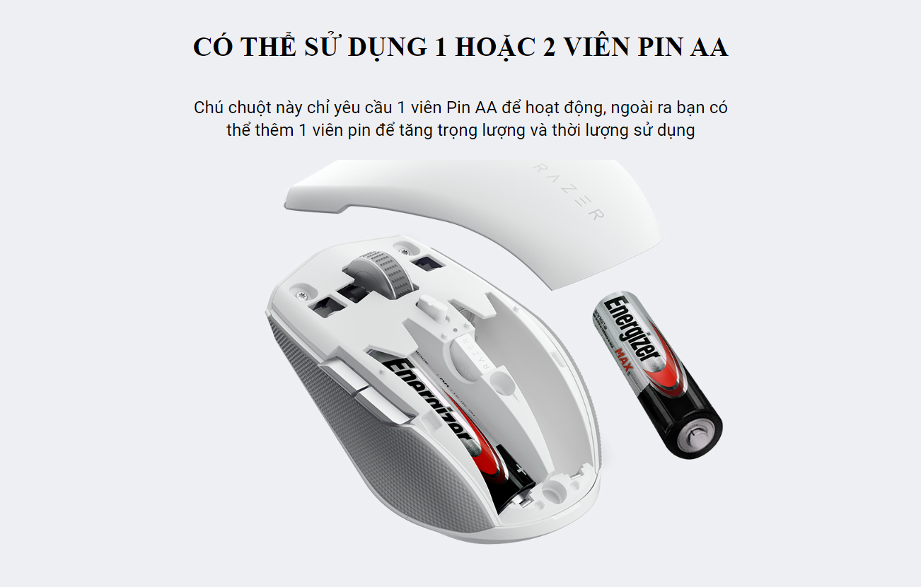 Chuột không dây Razer Pro Click Mini Wireless Productivity (RZ01-03990100-R3A1) 6