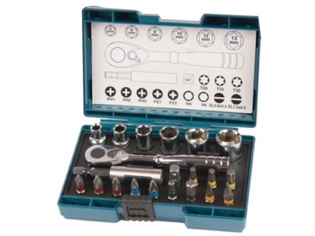 Bộ khẩu Makita có hộp đựng nhựa Bộ khẩu Makita