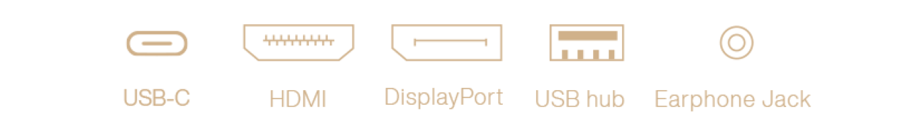 Màn hình Asus ProArt PA279CV cổng cắm