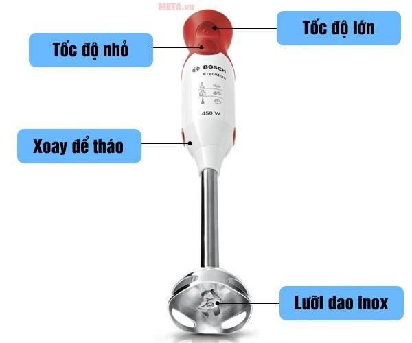 Máy xay cầm tay Bosch MSM64110
