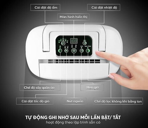Bảng điều khiển của máy Elmich DE-3922 