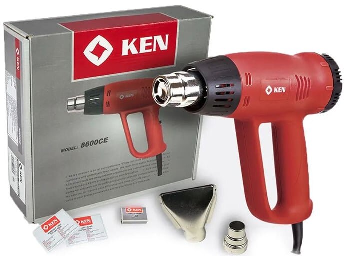 Ken 8600CE có 2 mức nhiệt, làm nóng nhanh Ken 8600CE