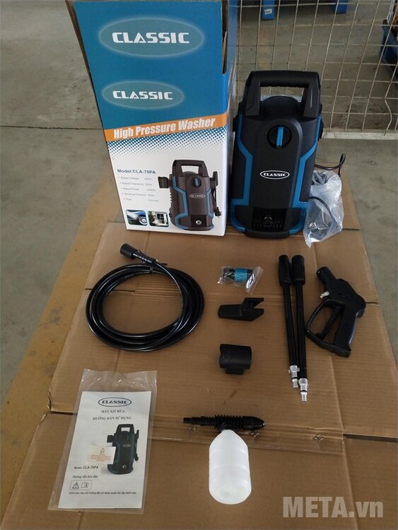 Máy rửa xe áp lực cao Classic CLA-70PA Máy rửa xe áp lực cao Classic CLA-70PA