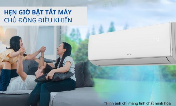 Máy lạnh TCL Inverter 1.5 HP TAC-13CSD/XA73I tính năng hẹn giờ