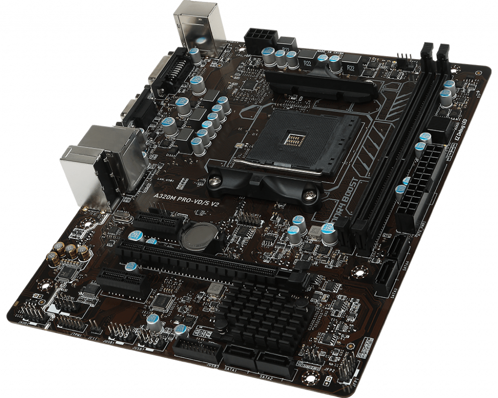 Main MSI A320M PRO-VDS V2 (Chipset AMD A320/ Socket AM4/ VGA onboard)