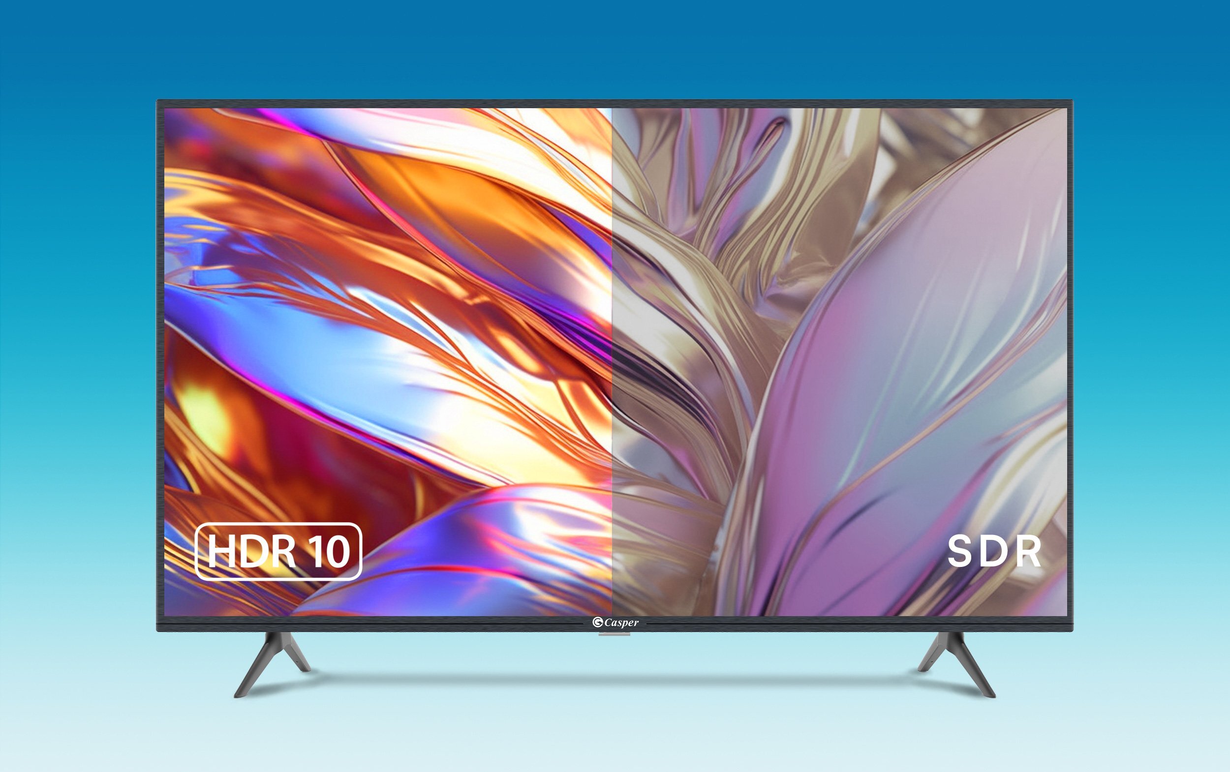 Chất lượng hình ảnh sống động với công nghệ HDR10 Smart TV Casper Full HD E43FAC110