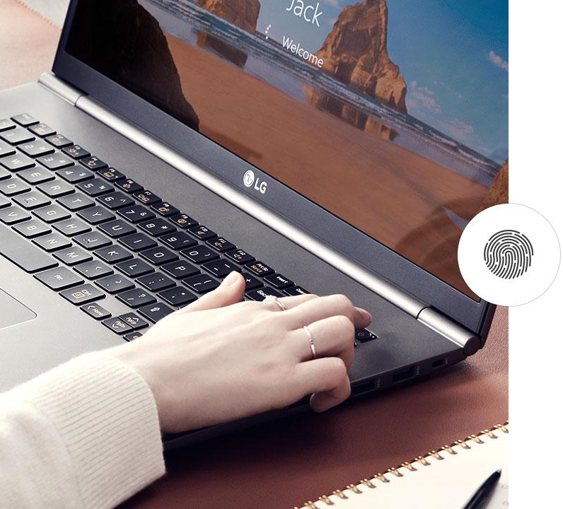 Laptop LG Gram 17Z990-V.AH75A5 (Silver Grey)- Thunderbolt™ 3, LED_KB