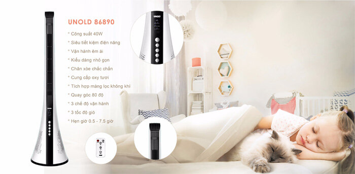 Quạt tháp Unold 86890