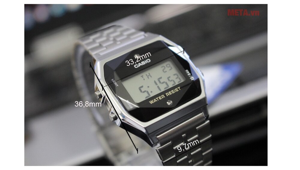 Đồng hồ Casio nam A159WAD-1DF Đồng hồ Casio nam A159WAD-1DF