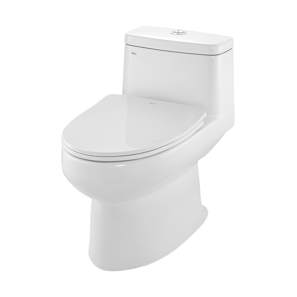 Tiếp nối thiết kế AC-939 bàn cầu 1 khối khác độc đáo, INAX cho ra đời sự kết hợp với nắp mỏng tinh tế CF-600VS mới. Bồn cầu INAX 1 khối nắp mỏng AC-939VN-2 với đường nét thiết kế dứt khoát tinh tế, tạo nên 1 tổng thể hài hòa cho không gian nhà vệ sinh. Đây sẽ là 1 trong những lựa chọn bồn cầu 1 khối tầm trung được nhiều gia chủ Việt yêu thích.  Thông tin bồn cầu INAX 1 khối AC-939VN-2 nắp mỏng mới Mã AC-939VN-2 - Bồn cầu 1 khối hiệu INAX Kích thước: 741x393x655 (dài x rộng x cao) Tâm thoát : 300mm (+-5) Kiểu xả 2 nhấn 6.0/4.0L Nắp đóng êm CF-600VS thiết kế mỏng mới nhất của INAX Aqua Ceremic chống bám bẩn Công nghệ xả EcoX hai cửa xả xoáy siêu sạch Màu sắc: Trắng Có thể kết hợp với nắp điện tử, nắp rửa cơ     Những điểm nổi bật của bàn cầu INAX AC-939VN-2 nắp mỏng  Nắp mỏng mới đóng êm  Men sứ Aqua Ceramic  Công nghệ xả xoáy EcoX  2 nút ấn xả Đại/ Tiểu 6.0/4.0L