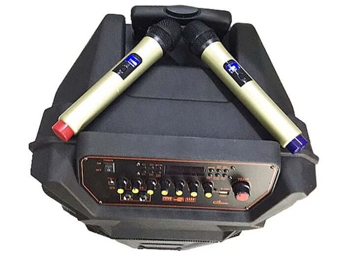 Loa Ladomax có 2 micro Loa Ladomax