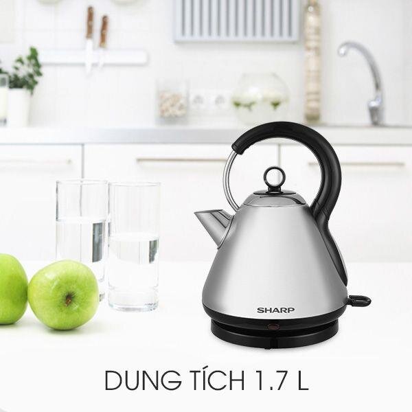 Bình siêu tốc 1.7L Sharp EKJ-17VSD-ST