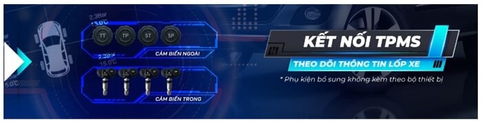 Màn hình hiển thị thông tin Vietmap Hub H1AS