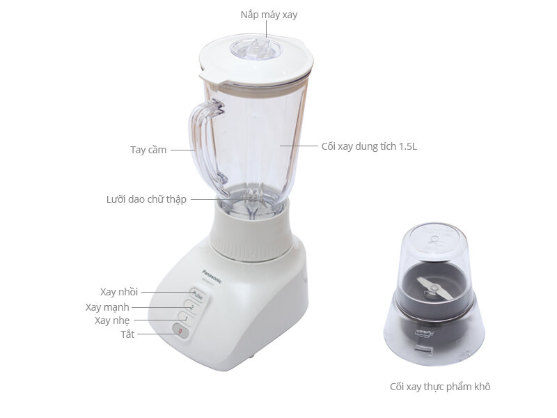 Máy xay sinh tố Panasonic MX-GX1511WRA