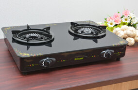 Bếp gas đôi Rinnai RV-6Slim(GL-F)