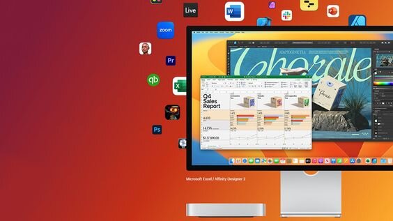 Mac mini 2023 M2 Pro trang bị wifi 6e