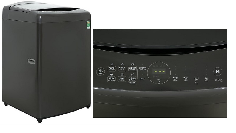 Máy giặt LG Inverter 14 kg TV2514DV3B 4 Máy giặt LG Inverter 14 kg TV2514DV3B thiết kế