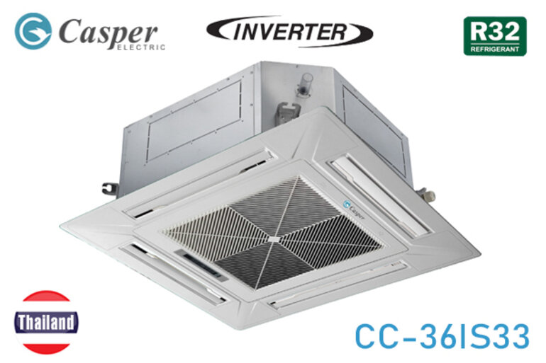 Điều hòa Casper Inverter 36000 BTU 1 chiều CC-36IS33 gas R-32