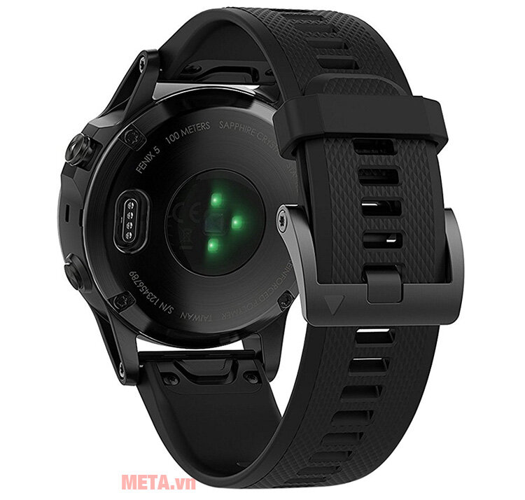 Vòng đeo tay theo dõi sức khỏe Garmin Fenix 5 Sapphire Black