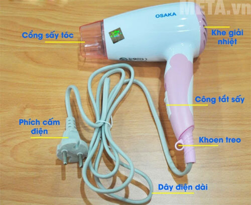 Máy sấy tóc Osaka HC311 1200W