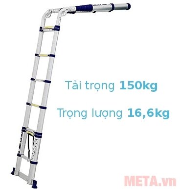 Thang nhôm rút gọn Nikawa NK-44AI