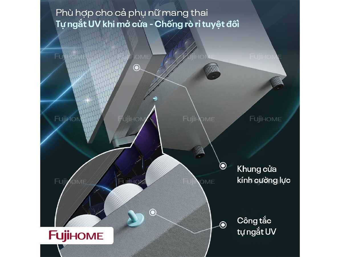 Tủ sấy bát FujiHome  