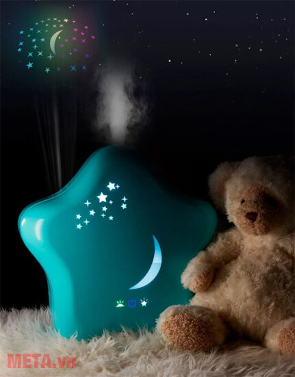 Máy tạo ẩm, xông tinh dầu, chiếu sao Moony LA120122