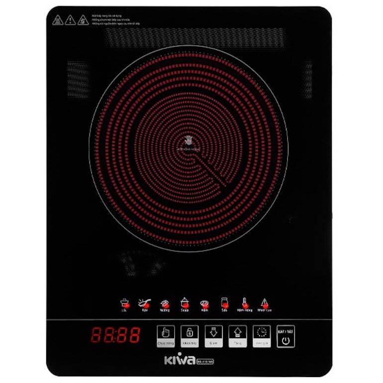 Bếp hồng ngoại dương 1 vùng nấu Kiwa KE-1151AB
