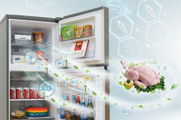 Tủ lạnh Inverter Panasonic NR-BA178VSV1 152 lít