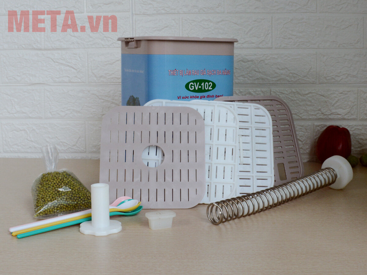 Máy làm giá đỗ sạch đa năng GV-102 - Tự động (new T4.2019)