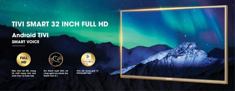 Smart Tivi Rindo RA-32SDN9-SLED 32 inch