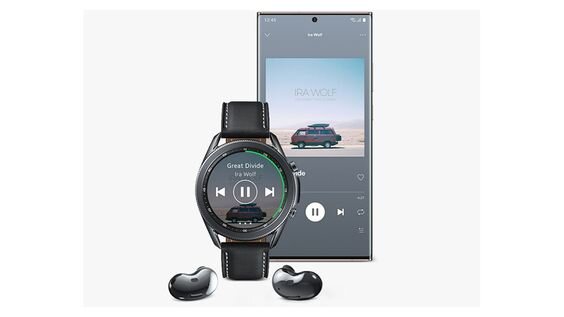 âm nhạc Samsung Galaxy Watch 3