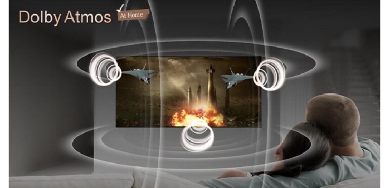 Google tivi Sony 4k 55 inch KD-55X75WL công nghệ âm thanh