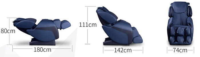 Ghế massage toàn thân Maxcare Max-616 Plus