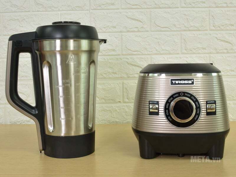 Cối bằng inox 304 Máy làm sữa hạt cối inox