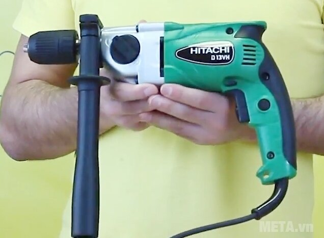 Máy khoan sắt 690W Hitachi D13VH