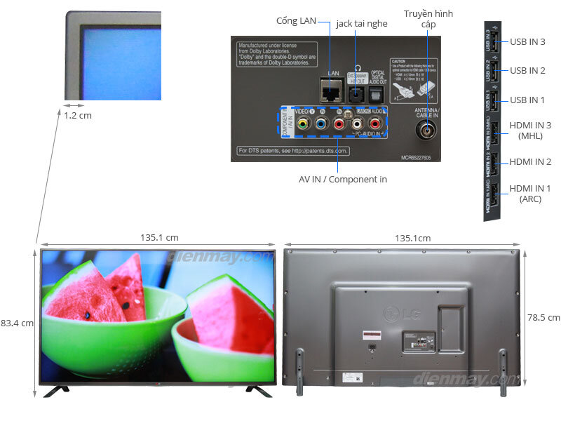 Smart Tivi 3D LED LG 60LB650T 60 inch Smart Tivi 3D LED LG 60LB650T 60 inch