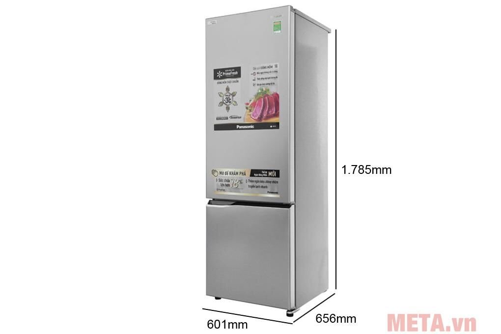 Tủ lạnh Inverter Panasonic NR-BV369QSV2 - 322 lít