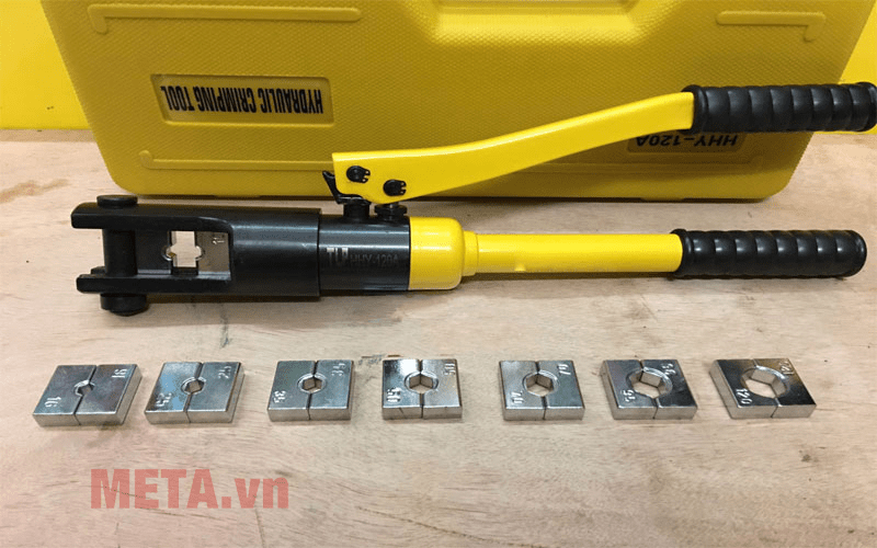 Kìm bấm cos thủy lực 120 mm2 7 tấn TLP HHY-120A