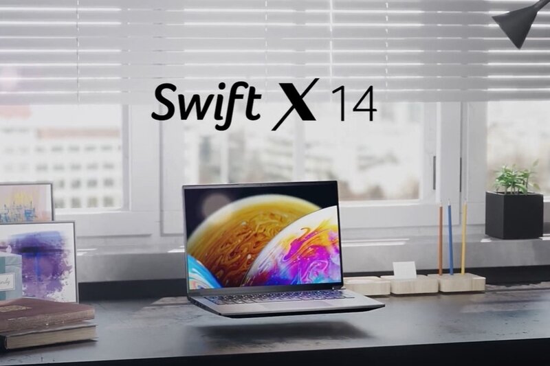 Thiết kế Acer Swift X AI SFX14-72G-79UW