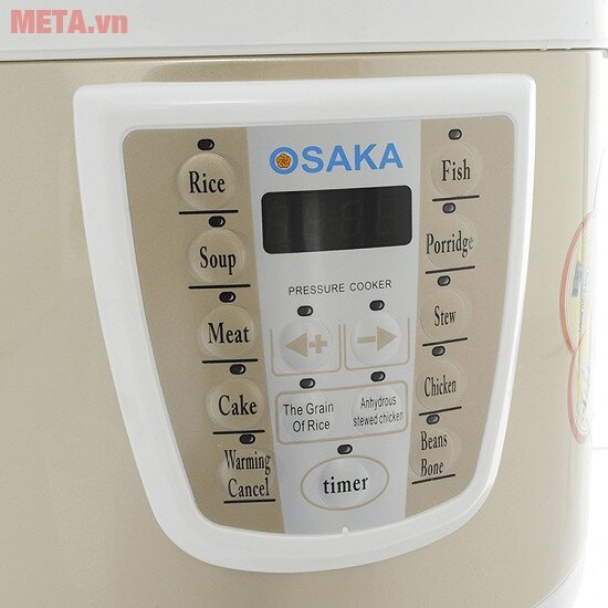 Nồi áp suất điện tử Osaka IPD-05GE - 5 lít