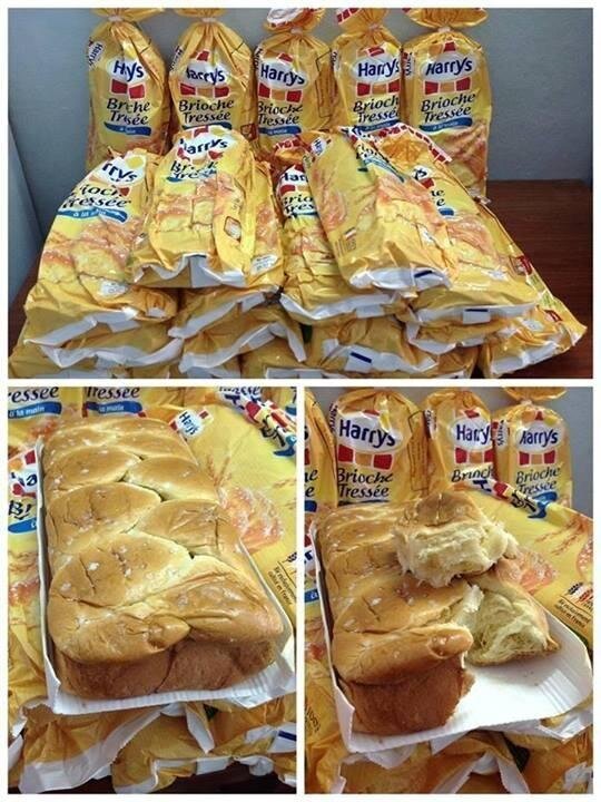  Bánh mì hoa cúc Pháp Harrys Brioche 515g