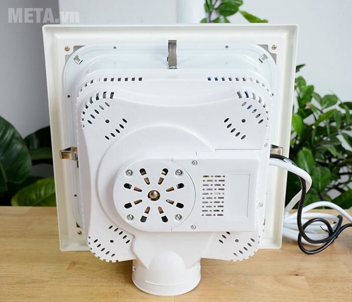 Đèn sưởi nhà tắm - Đèn sưởi hồng ngoại Hans 4 bóng (loại ốp âm)