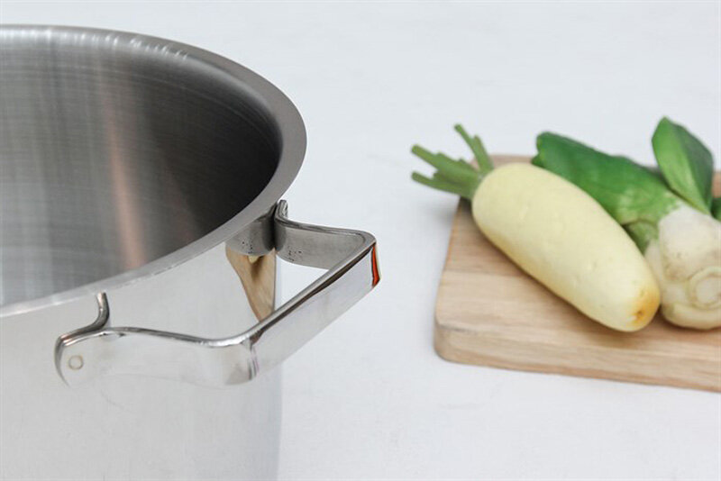 Bộ nồi xửng inox 3 đáy 24 cm Happycook Milan ST24-ML Bộ nồi xửng inox 3 đáy 24 cm Happycook Milan ST24-ML
