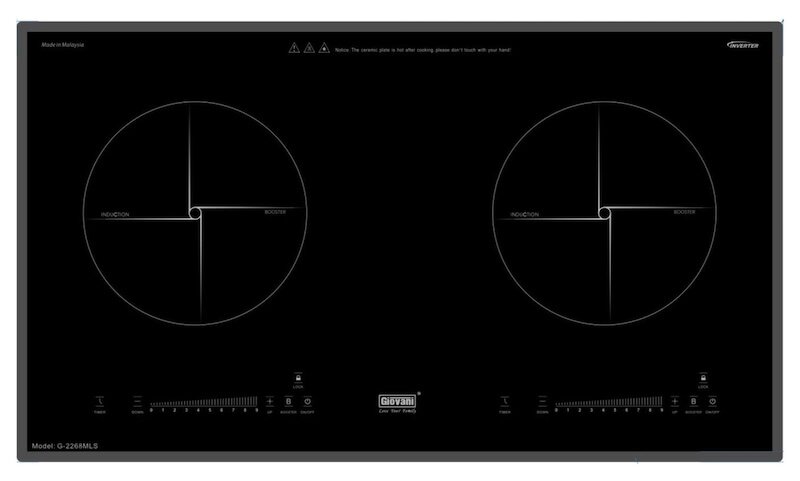 Bếp từ Giovani G-2268 MLS thiết kế tinh tế, sang trọng