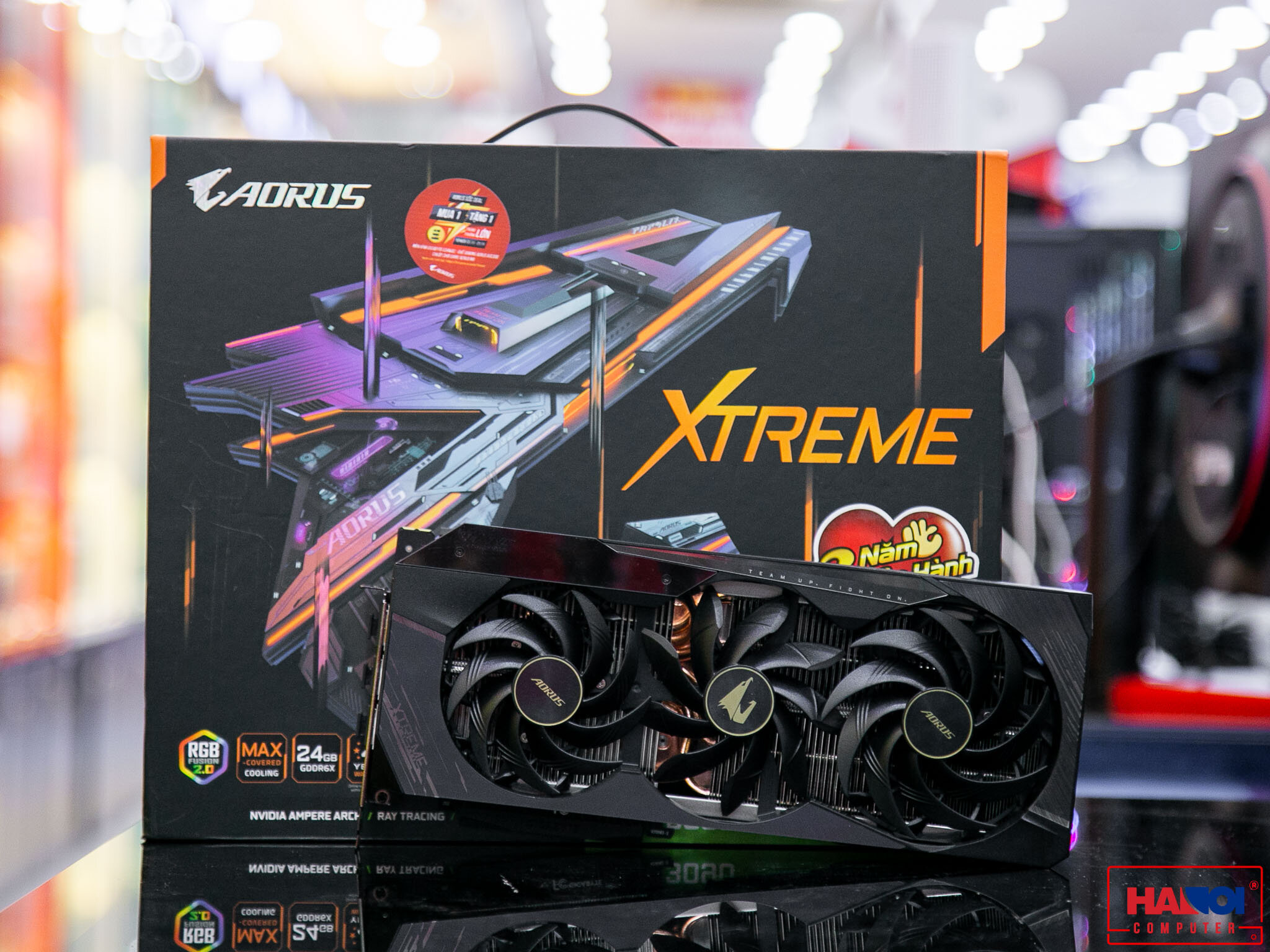 Card màn hình Gigabyte RTX 3090 AORUS XTREME-24GD