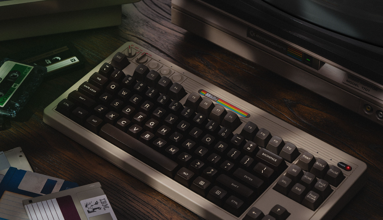 Bàn phím cơ 8BitDo Retro Mechanical Keyboard - C64 Edition 4