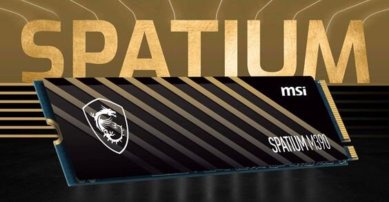 SSD MSI Spatium M390 500GB NVMe M.2 (Ảnh 1)