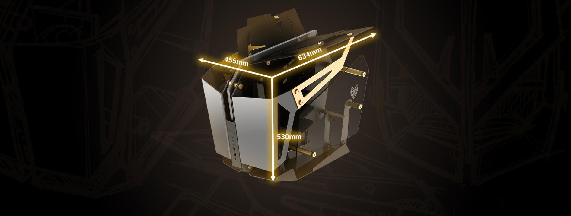 Vỏ Case FSP CMT710 (Full Tower/ Màu Đen) giới thiệu 8