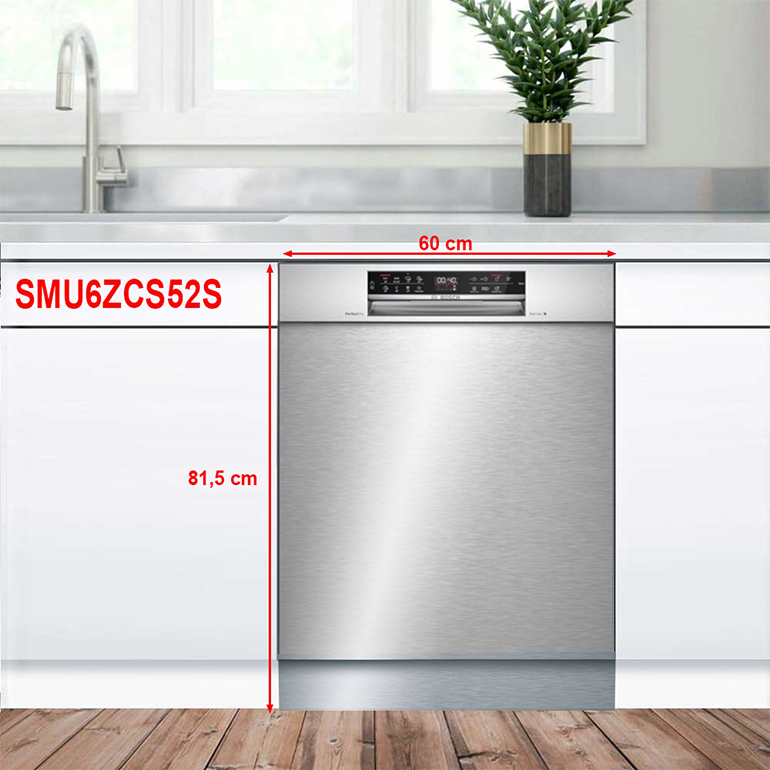 máy rửa bát Bosch SMU6ZCS52S